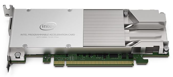 Intel Arria 10 GX FPGA Card For Servers Angle