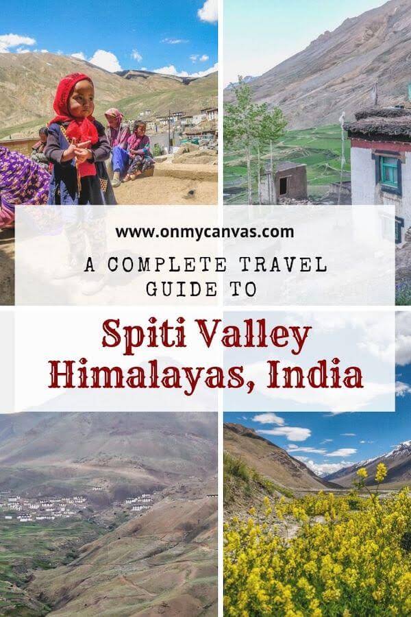 spiti valley travel blog pinterest