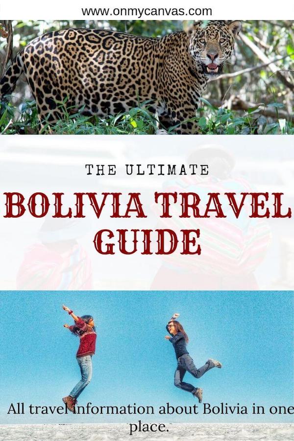 A Comprehensive Bolivia Travel Guide: The only guide you need to travel to Bolivia. Bolivian Food | Bolivian People | Bolivia Visa | Things to do in Bolivia | Salar de Uyuni | Things to do in La Paz | History of Bolivia | Altitude in Bolivia | Best time to visit Bolivia | Is Bolivia Safe | What to do in Bolivia | Places to see in Bolivia | How to pack for Bolivia | Backpacking Bolivia | Bolivia Itinerary | Traveling Around South America #visitbolivia #bolivia #southamerica #backpacking 