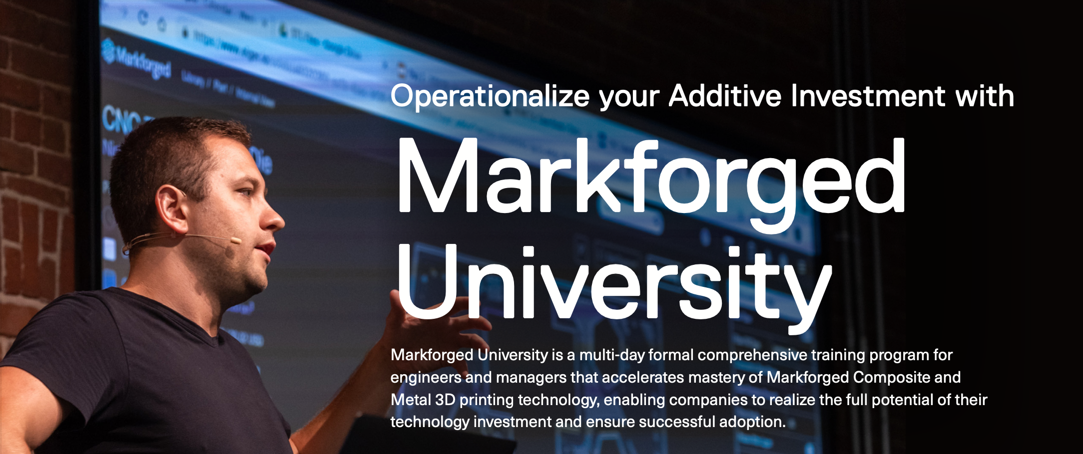 Markforged University