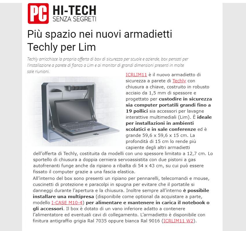 Safety Box for IWB Notebook and accessories, Intruder Lock Wall