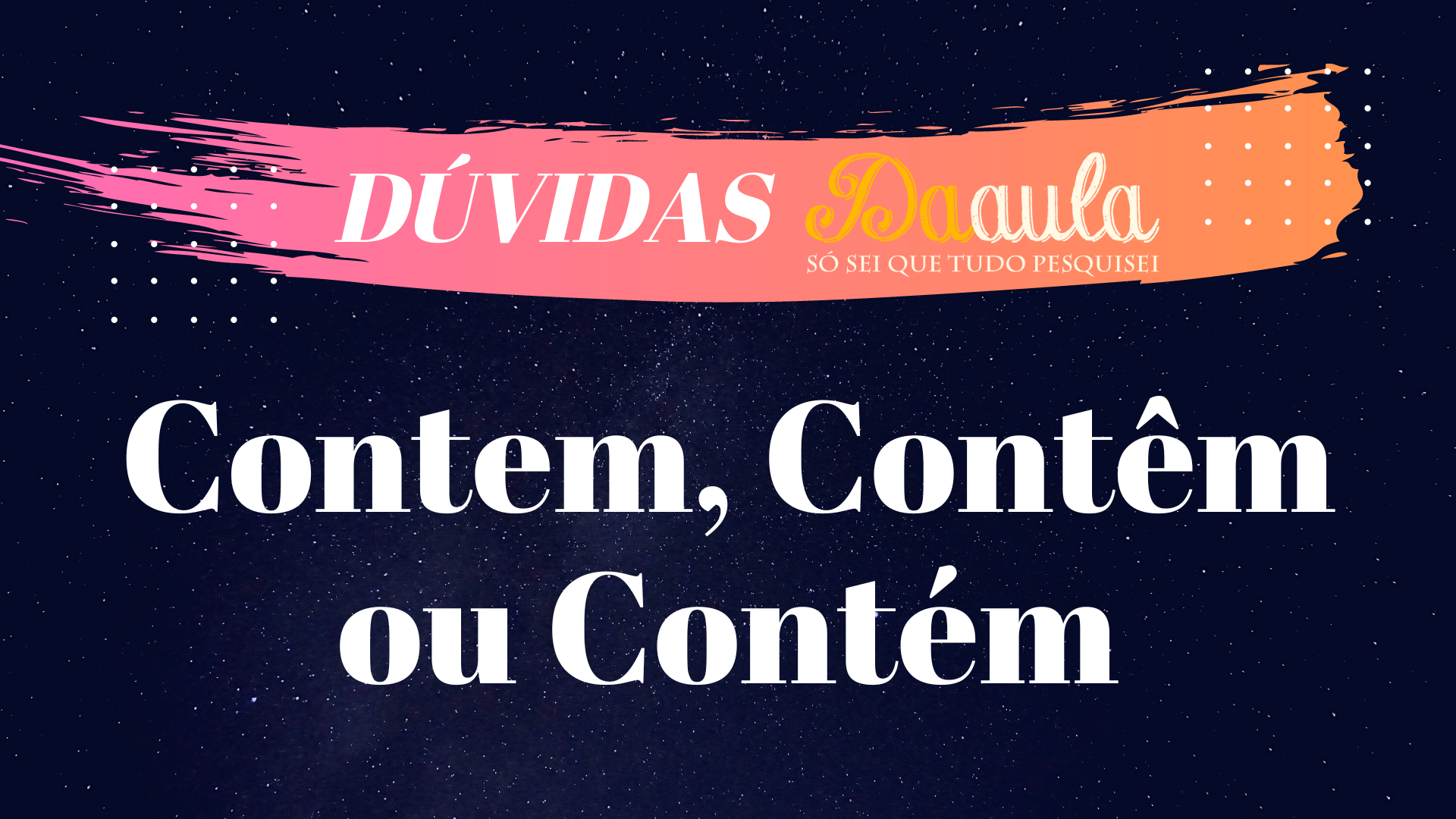 Você espera que eles "contêm" a verdade?