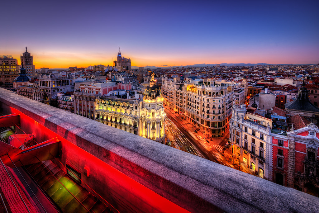 Sunset in Madrid by Gen Vagula on 500px.com