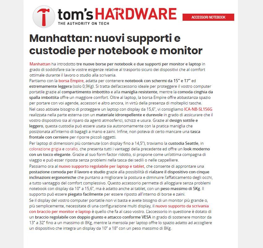 Supporto da Scrivania Braccio per Monitor 13-32 e Mensola per Laptop