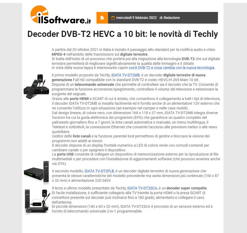 Digivolt TDT HD T2 Scart Euroconector Codo H.265 DVB-T2 TDT-7410