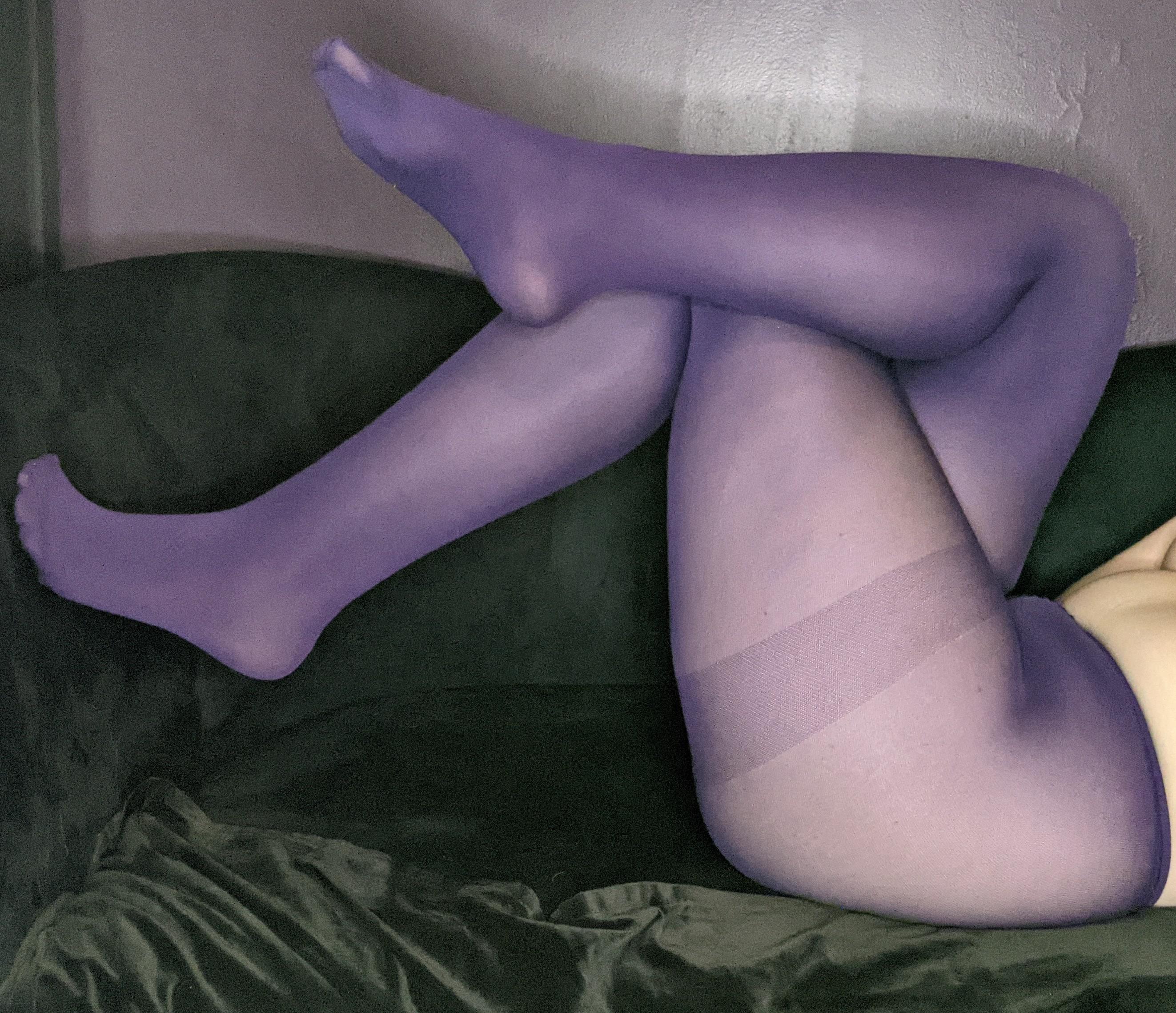 New purple tights