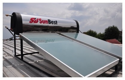 service Sunhot solar water heater