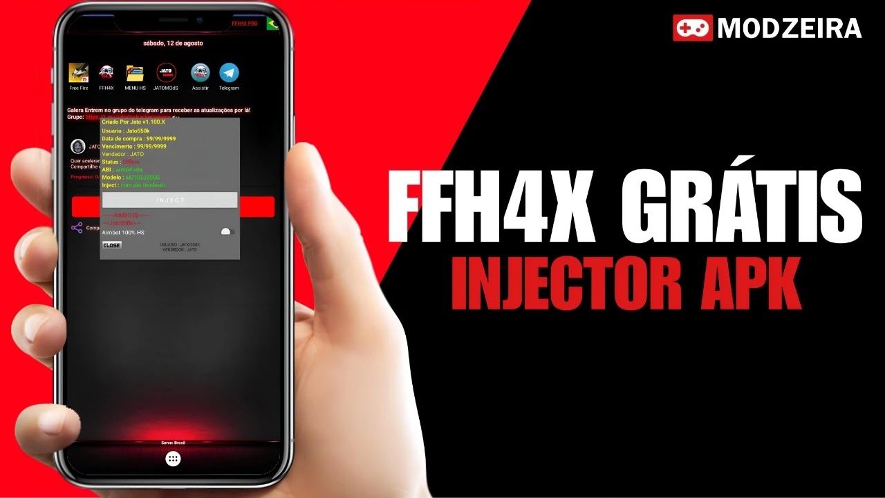 FFH4X Mod Menu v119 APK Download Latest for Android