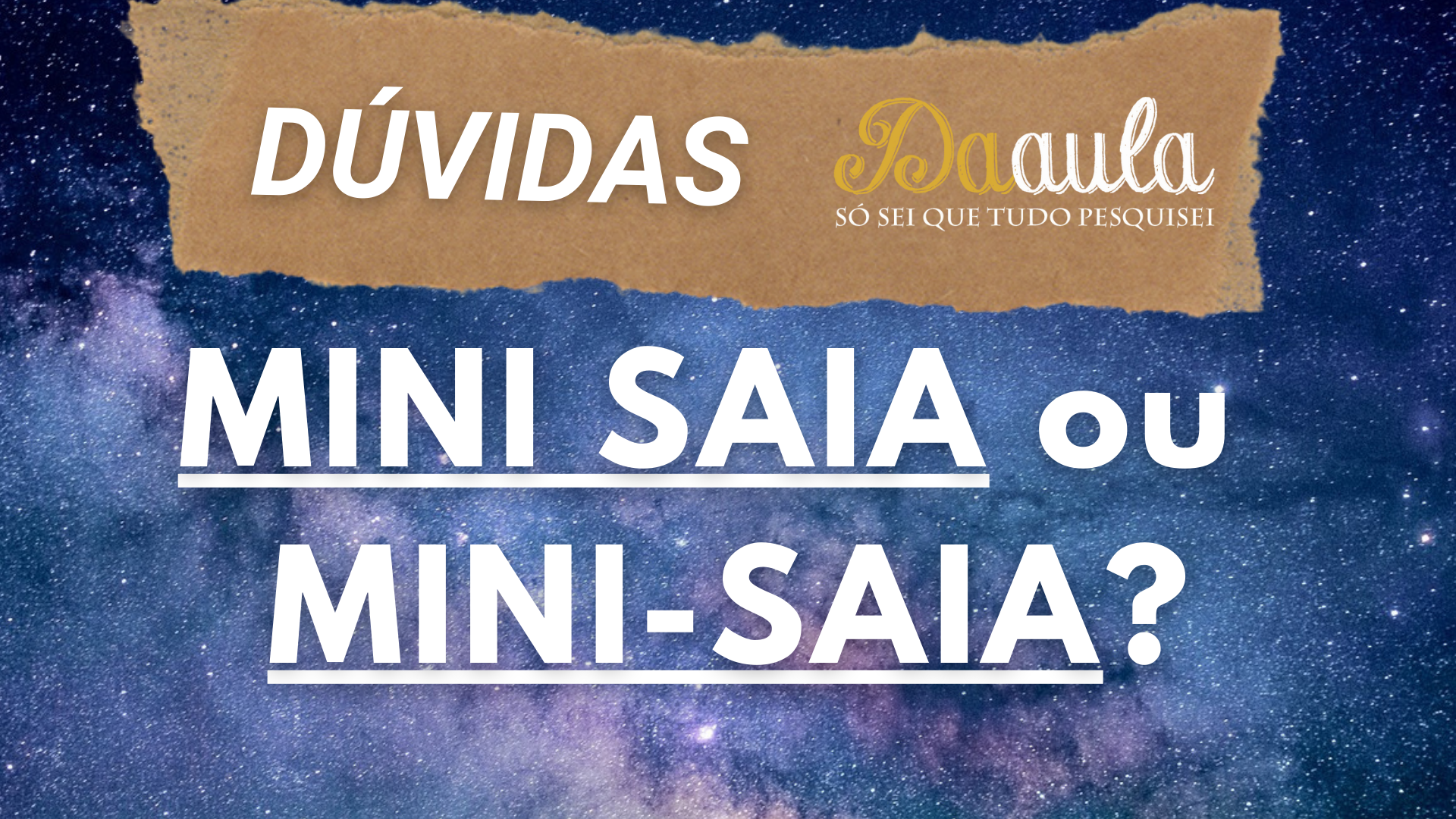 Qual a Forma Correta: Mini saia ou Mini-saia?