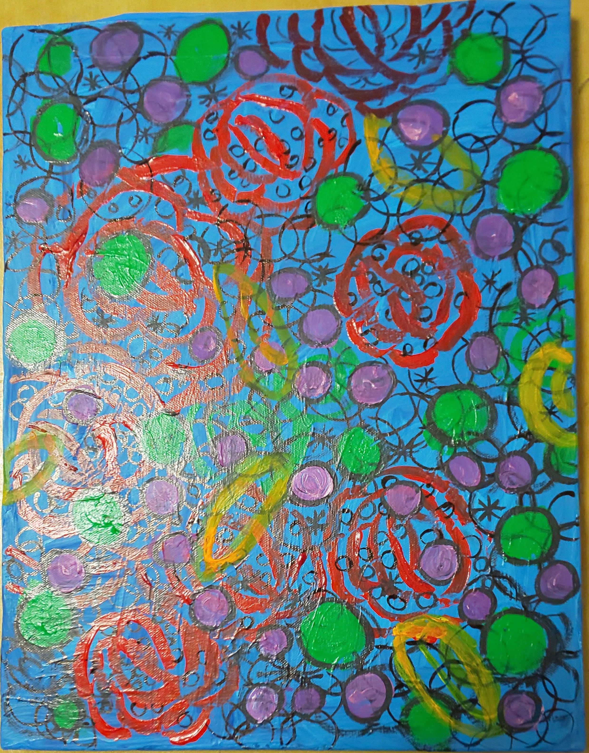 [On any Sunday. With Roses.] - Ito, Yoko's art works | [���j���ɂ��K�N��] - �ɓ��m�q�̔��p