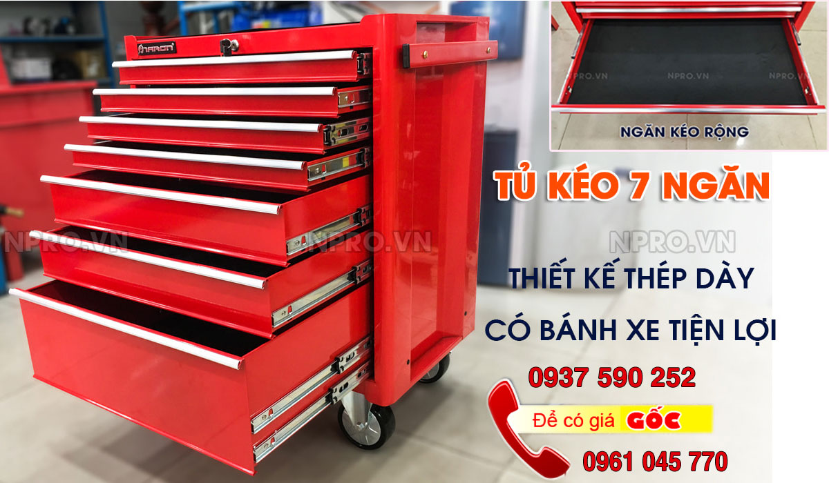 tủ đựng đồ nghề 7 ngăn kéo