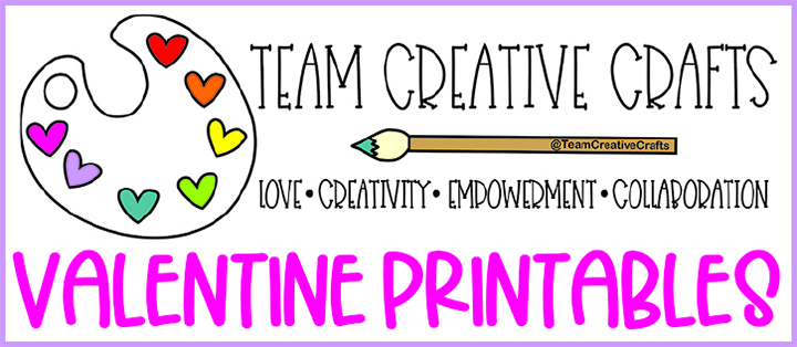 Team Creative Crafts Logo - Jane Clauss - Hanging Hearts Chandelier