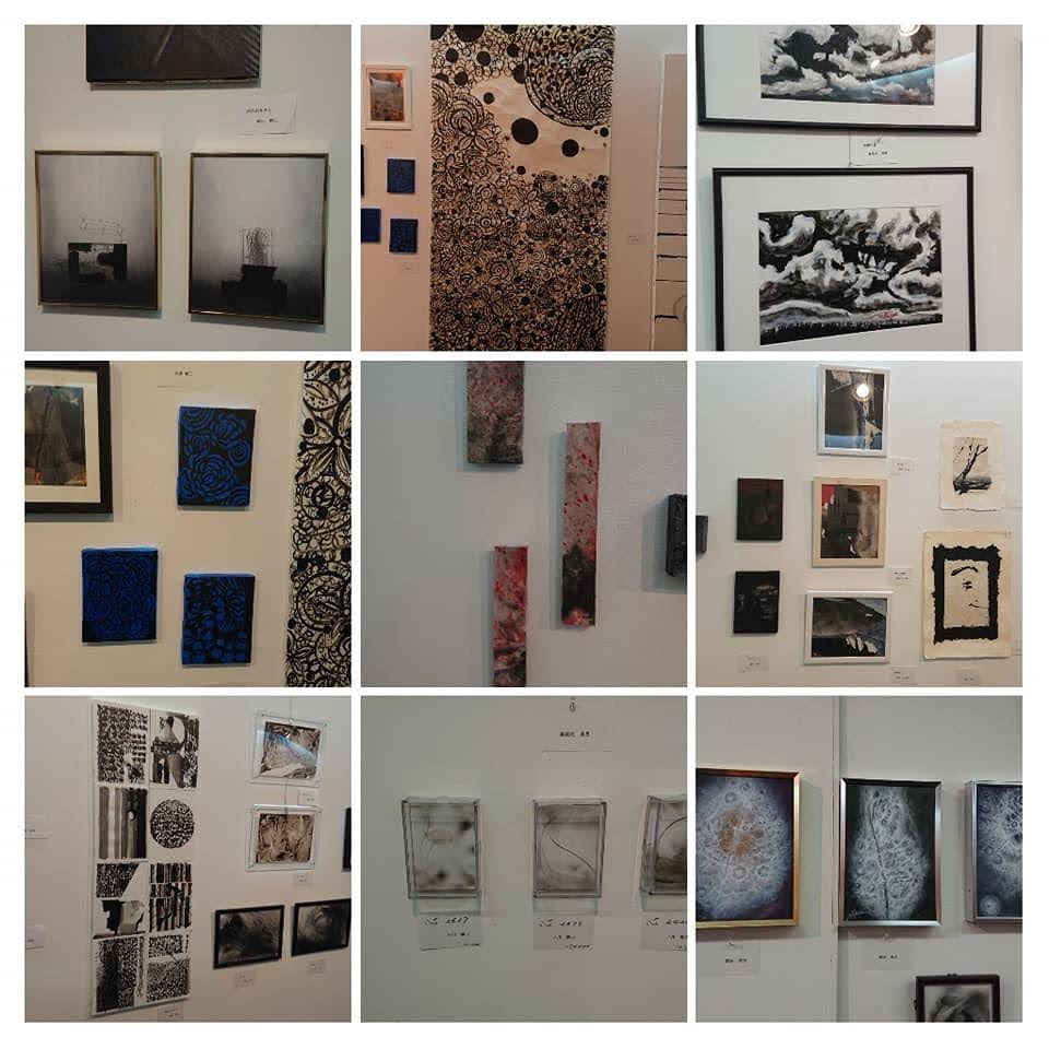 [43th contemporary SUMI Exhibition 2021] (2021 �n�W - �����̕\�� - ) �ɓ� �m�q ���Q���B