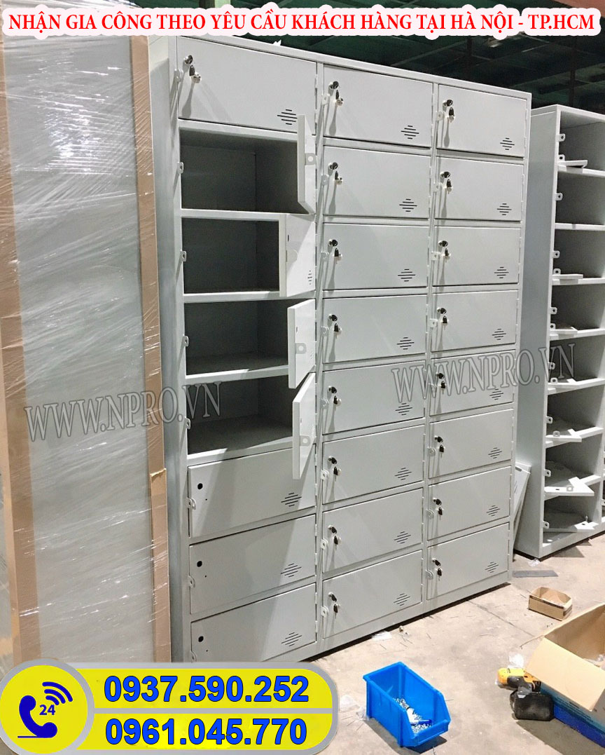 Sản xuất tủ đựng đồ bảo hộ lao động, tủ locker|Nhận gia công theo YC 3pEUZj4