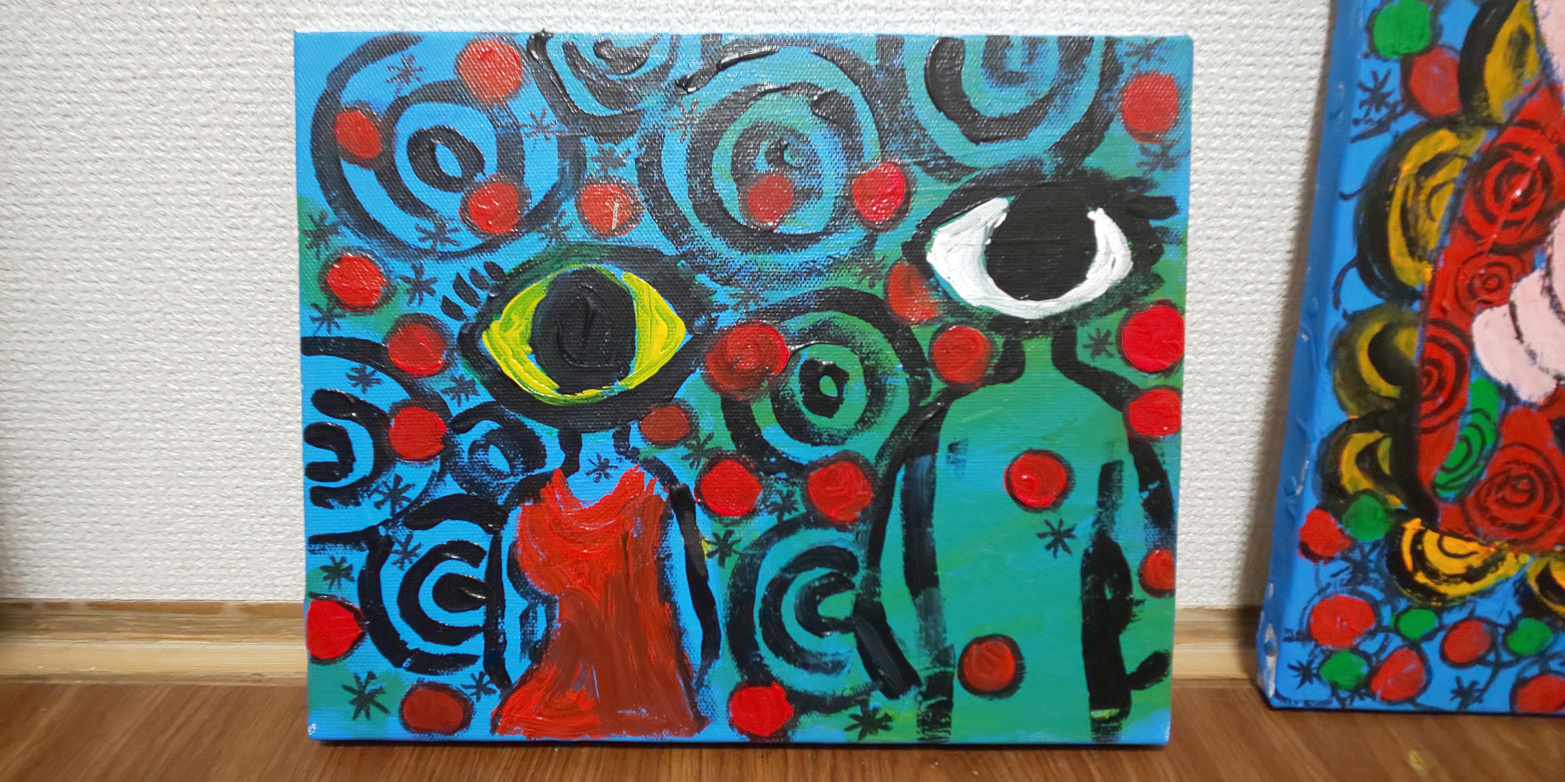 4 [SOU] Masks 2021 - Ito, Yoko's art works [���� ��] 4�� - �ɓ��m�q�̔��p  (F3) [between - ���ʂƉ��ʂ̊�] (between a mask and a mask)