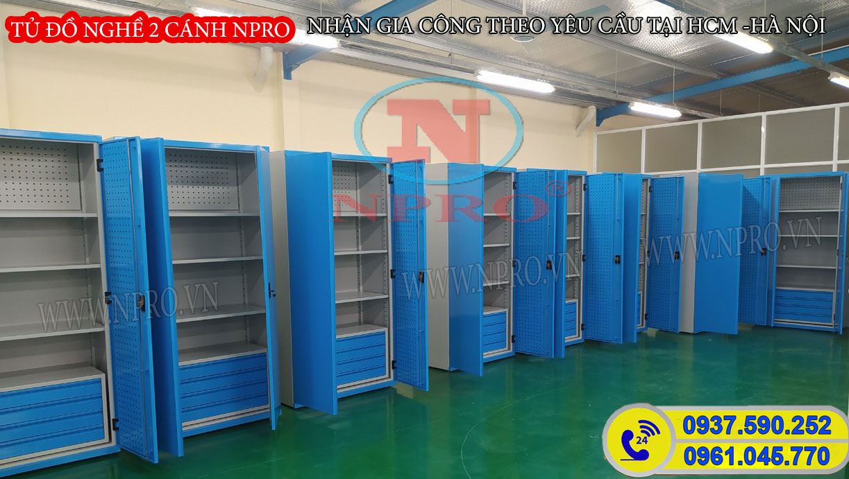 Tủ đựng đồ nghề 2 cánh NPR và những ưu điểm vượt trội