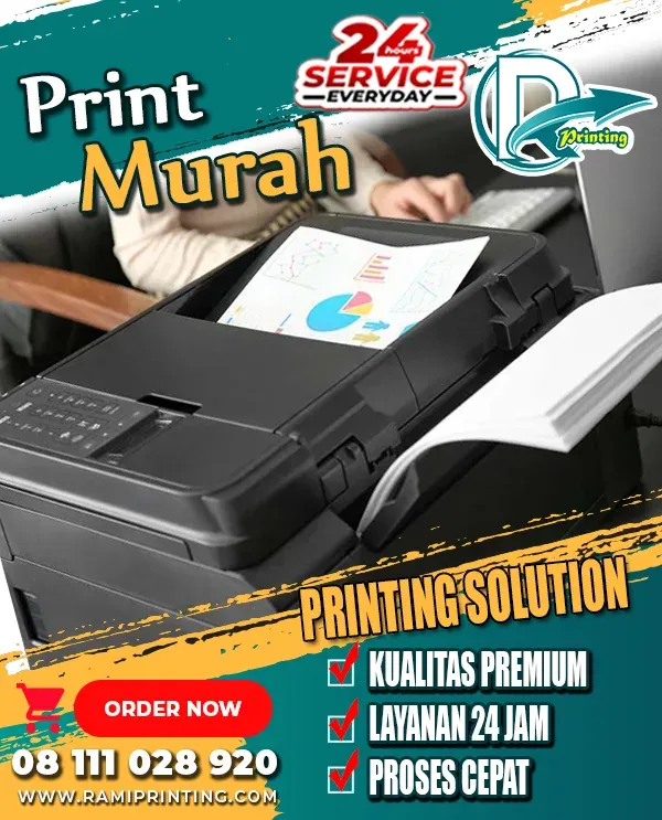 Tempat Print 24 Jam Terdekat