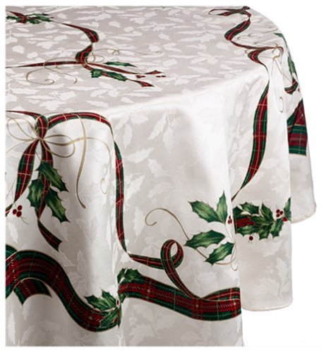 Oilcloth Tablecloth Metre Christmas Christmas Rectangular Round Oval 01269-00 